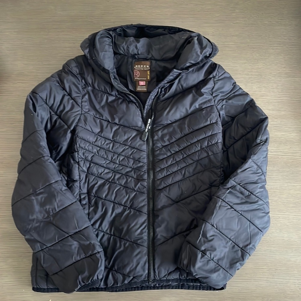 Girls size 14 Roper puffer jacket